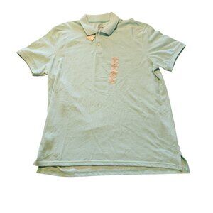 St. John's Bay Legacy Polo Shirt Golf Casual Coral Green XL NEW‎ NWT